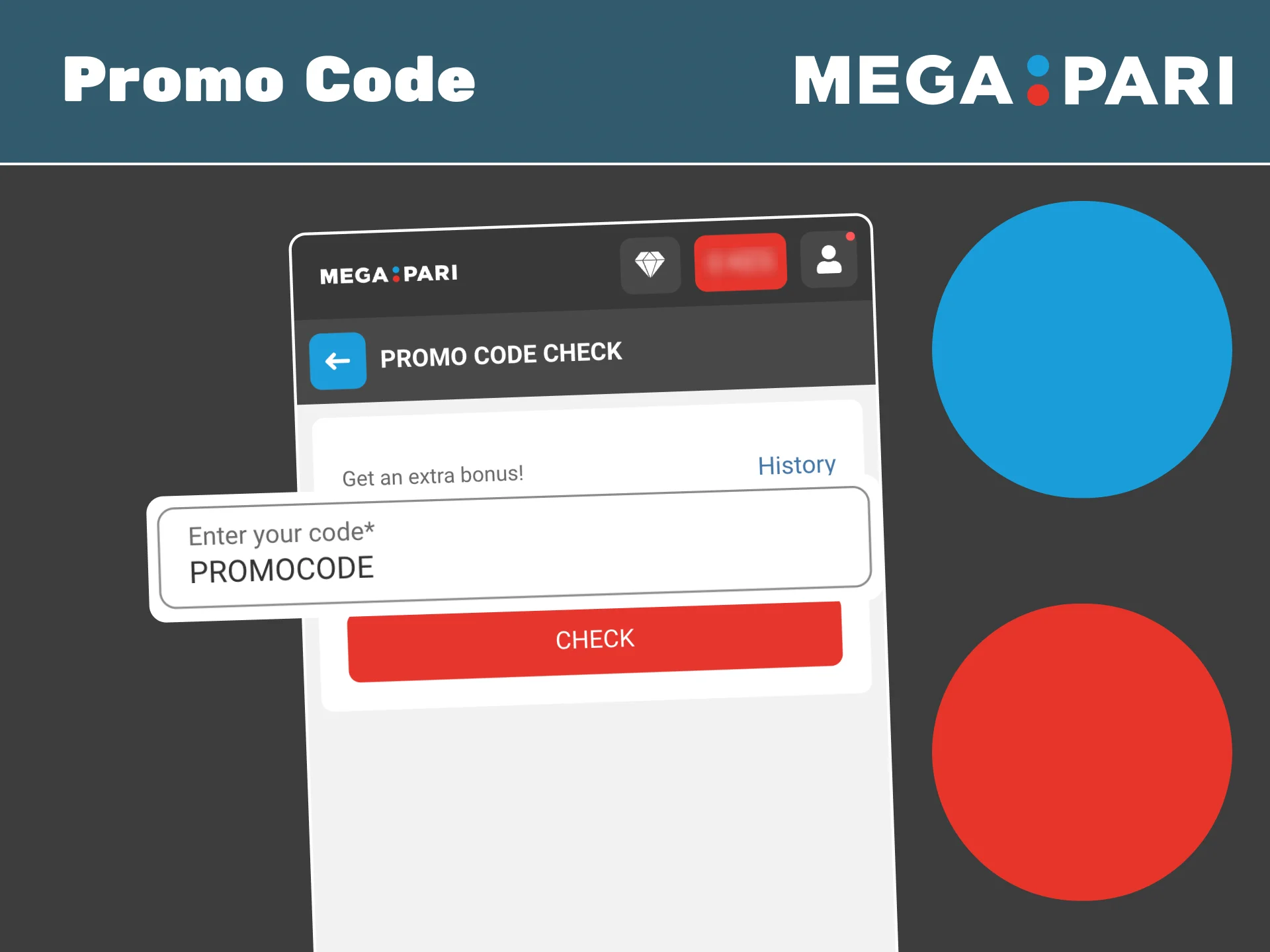 Activate your Megapari promo code and get extra welcome gifts.