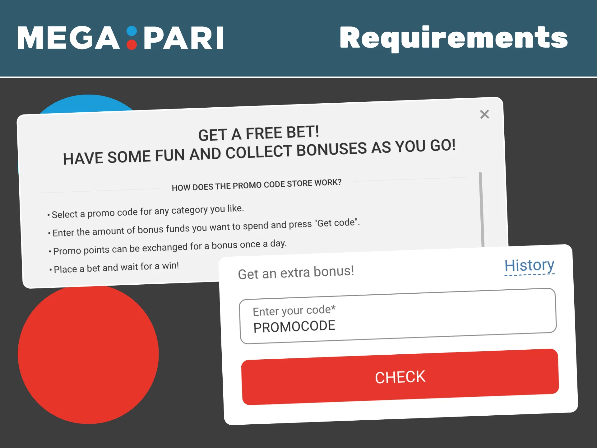 Activate your Megapari voucher correctly to receive extra funds for sports and casino bets.