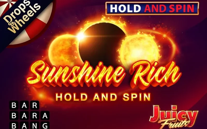 Play Sunshine Rich on Megapari and spin classic fruits for a jackpot.